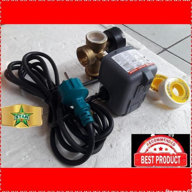 1 SET OTOMATIS POMPA AIR GRUNDFOS PM 5 ORIGINAL JP4-47 SEMI JET PUMP TERBAIK