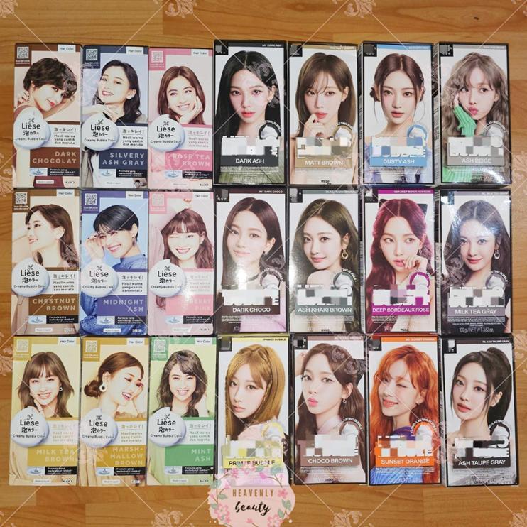 Pewarna Rambut Bubble Hello Bubble Liese Creamy cat rambut