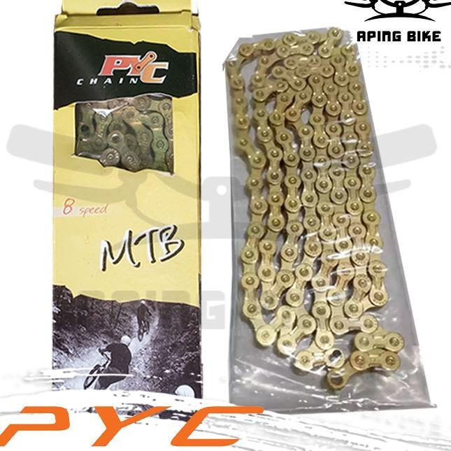Rantai Sepeda 8 Speed Pyc P8003  Rante Chain Pyc P8003 Termurah