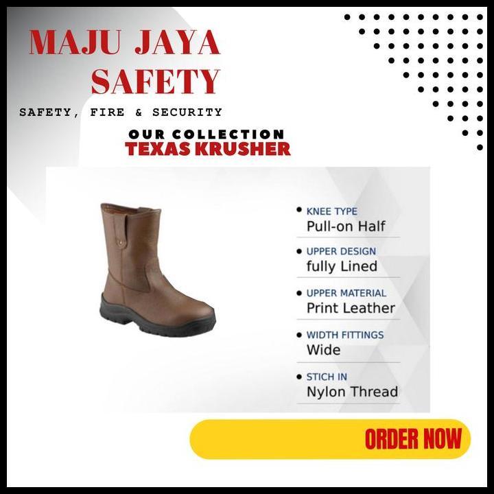 Terbaru Sepatu Texas Krusher Safety Sepatu Safety Krusher Original Sepatu Krusher Texas Original