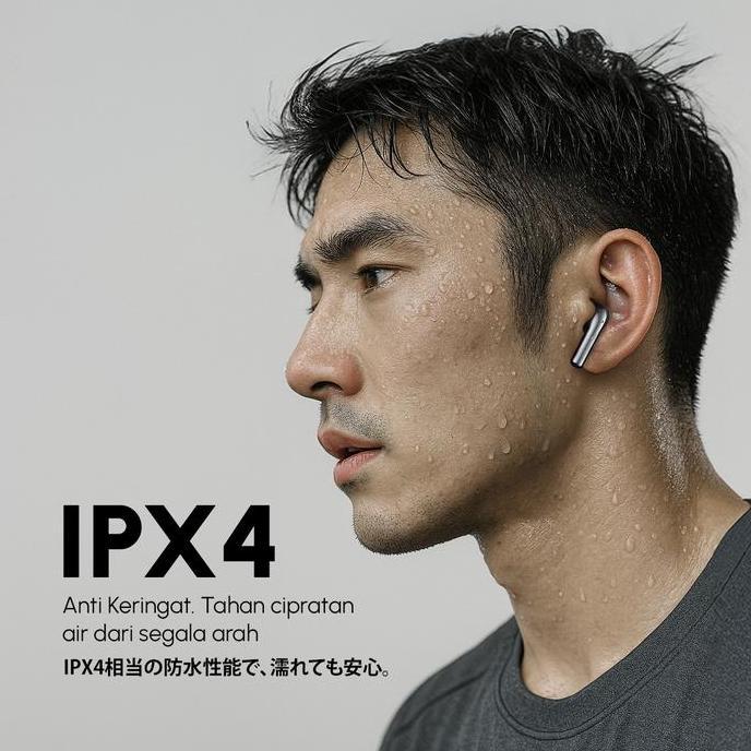 Larisjaminan- Nakamichi Tw016 Enc Plus Tws Earphone Full Bass Earbuds Bluetooth 5.4 Ipx4 Anti Kering