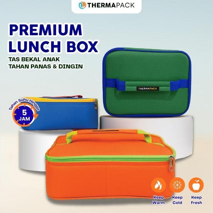 Termurahjaminan- Therack Lunch Box - Thermal Lunch Bag, Tas Aluminium Untuk Tas Bekal Makanan
