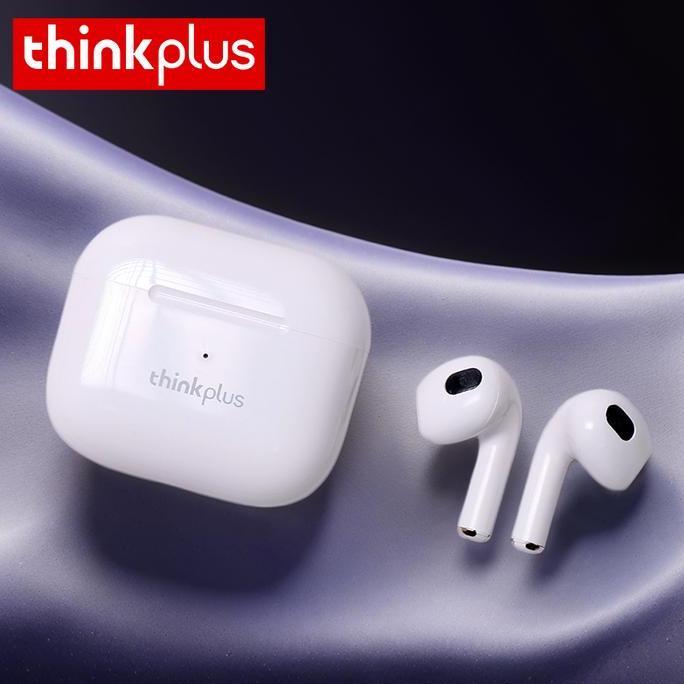 Larisjaminan- Thinkplus Lp43Pro Earbud Nirkabel Sejati, Suara Kuat Yang Dapat Disesuaikan, Ktu Putar