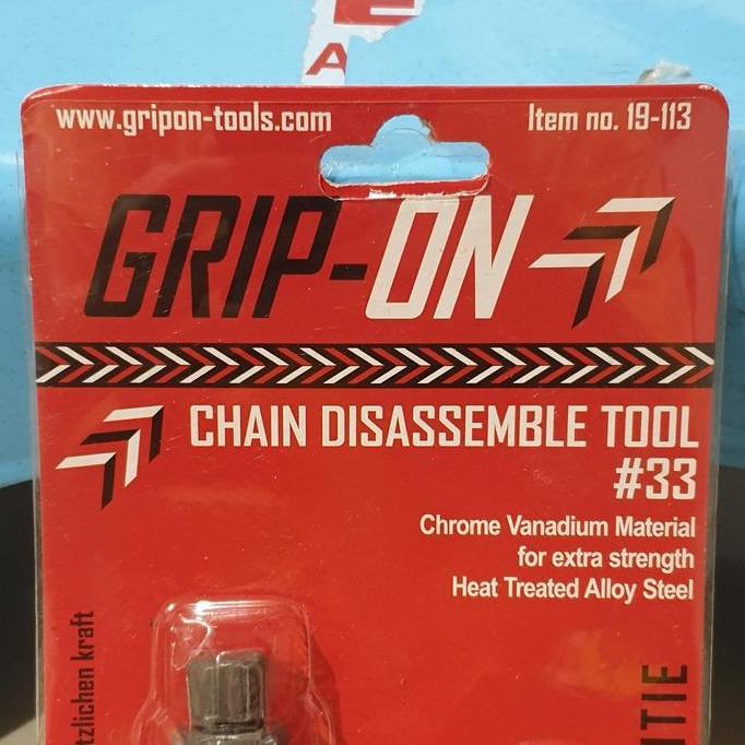 Tools- Grip On Chain Disassemble Tool #33 Alat Pemotong Rantai Motor Grip-On