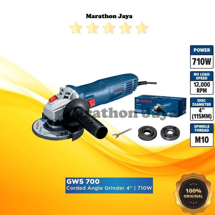 BOSCH GWS 700 GERINDA TANGAN 4 INCH