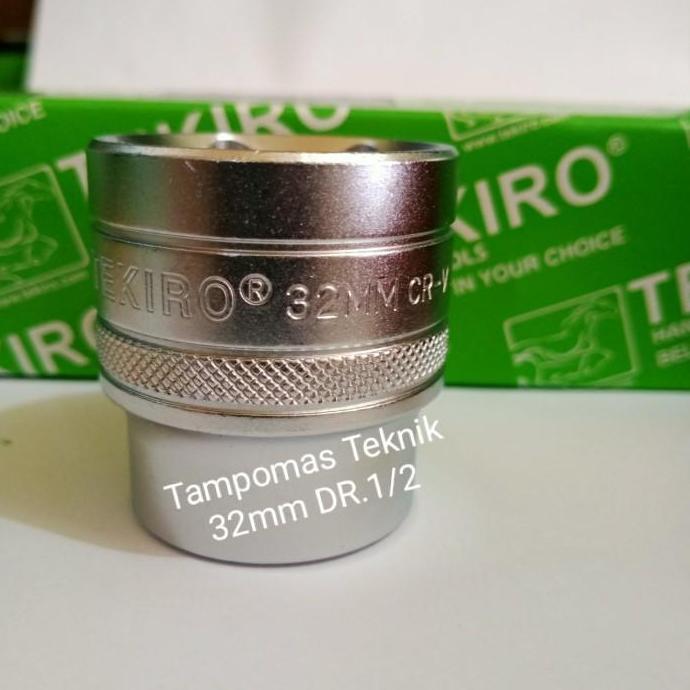 Tools- Mata Sok 32Mm Tekiro Kunci Sok 32 Mm - 12 Pt