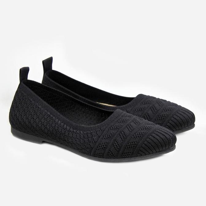 Mascotte BEQWEN | Sepatu Balet Wanita 106.024 [ Hitam, Maroon dan Khaky  ] Shoes