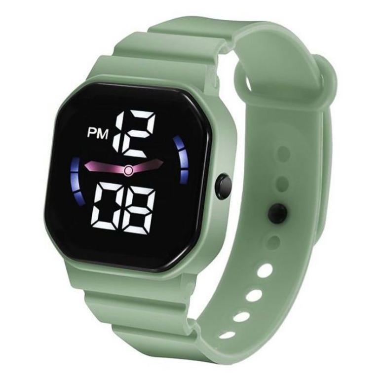 RECOMMENDED JAM TANGAN LED DIGITAL PRIA WANITA PETAK COUPLE ELEKTRONIK FASHION