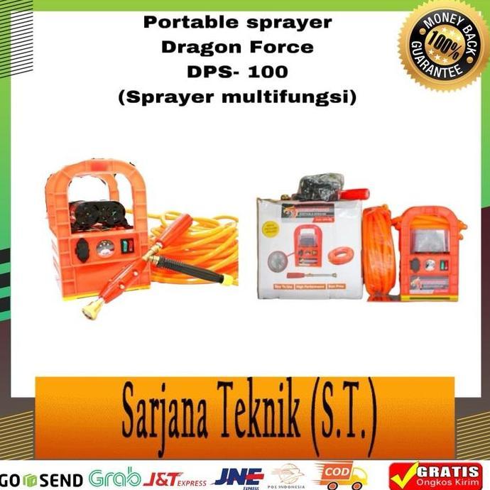 dizaa44shop- Sprayer Portable Dragon Force DPS 100/ Sprayer multifungsi Double pompa Diskon