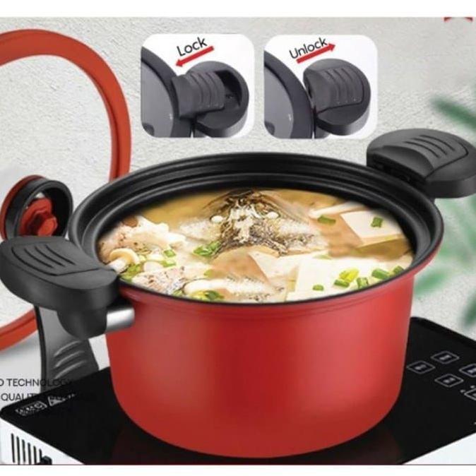 Panci Presto 3 Liter Panci Teflon Panci Presto Cooker Pot