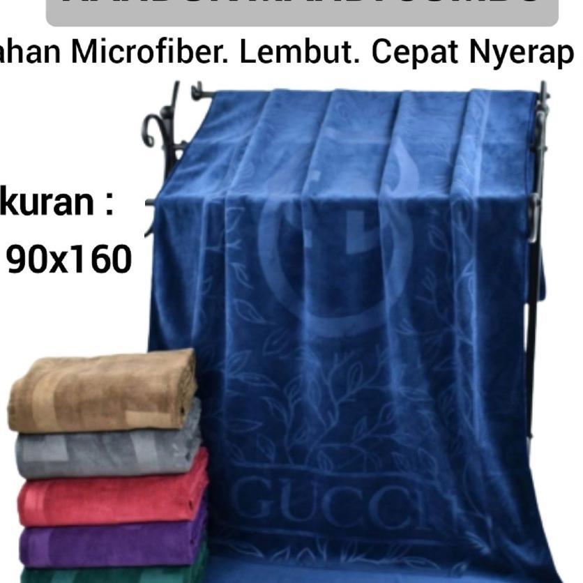 Handuk Mandi Dewasa Jumbo 90X160 Menyerap Air Handuk Microfiber 90X160 Handuk Pria Wanita Dewasa Lem