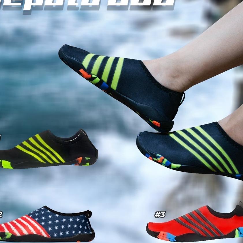 Sepatu Pantai Anti Karang 688 Karet Sintetis