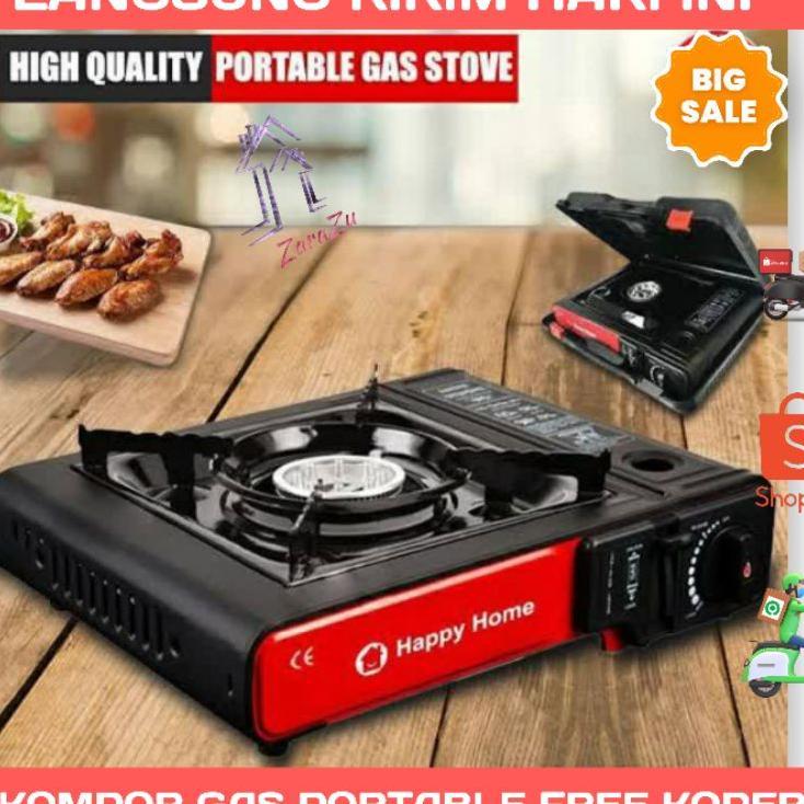 Kompor Partable Happy Home 2 In 1 / Kompor Gas Portable