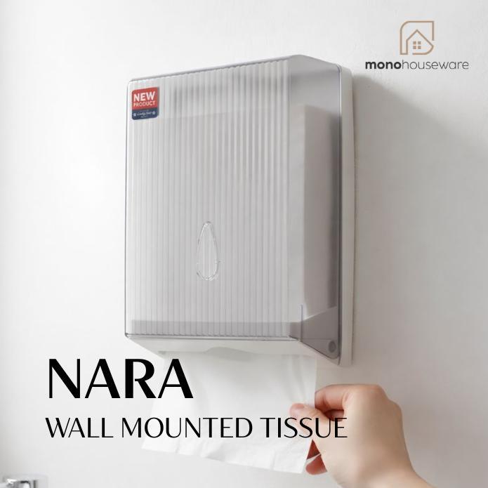 [ Mono ] Nara Wall Mounted Tissue/Tempat Tissue Dinding/Tempat Tissue Toilet/Tempat Tisu Dinding
