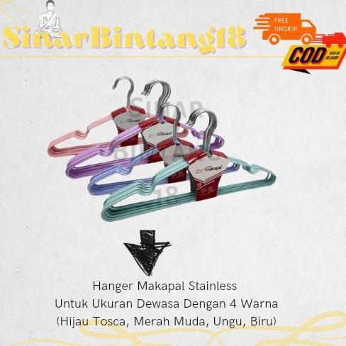 Hanger Baju Makapal 1 Pack @ 10 pcs