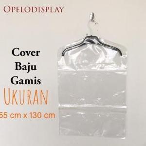 Mika plastik pelindung baju Cover baju gamis ( 12 pcs )