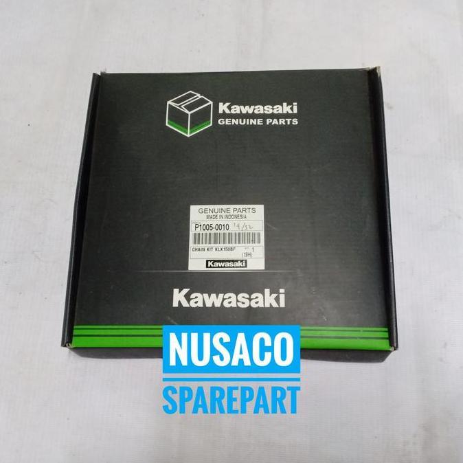 Paket Gearset Gear Set Komplit KLX 150 BF Orisinil Kawasaki