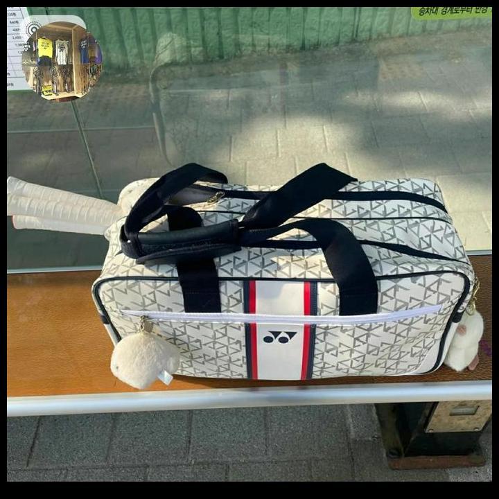 Best Seller Original Yonex Compact Bag/Tas Raket Yonex Original 249Bt007U. (White Color).Kr Code. Fo