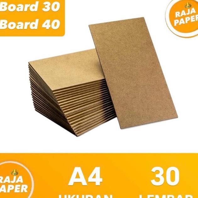 Kertas Karton Yellow Board Ukuran A4 30 Lembar No 30 No 40 ( 210 Mm X 297 Mm ) / ( 21 Cm X 29.7 Cm )