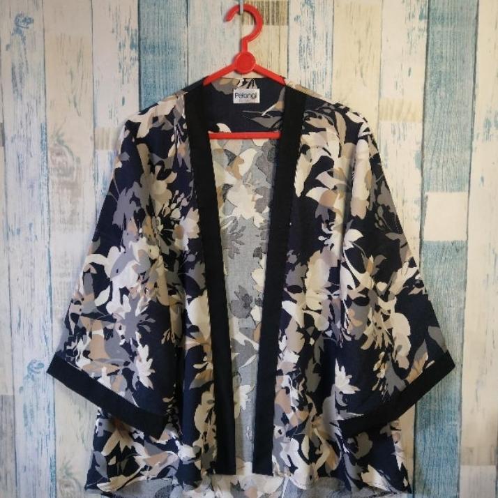 Outer Cardigan Wanita Model Kimono Jumbo