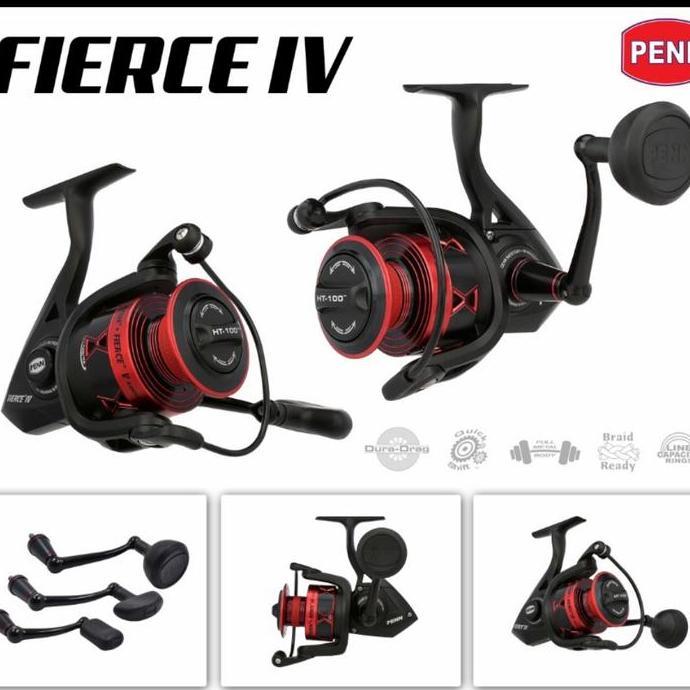 REEL PANCING PENN FIERCE IV 4000 5000 6000 8000 POWER HANDEL VERSI 4 PSJ27