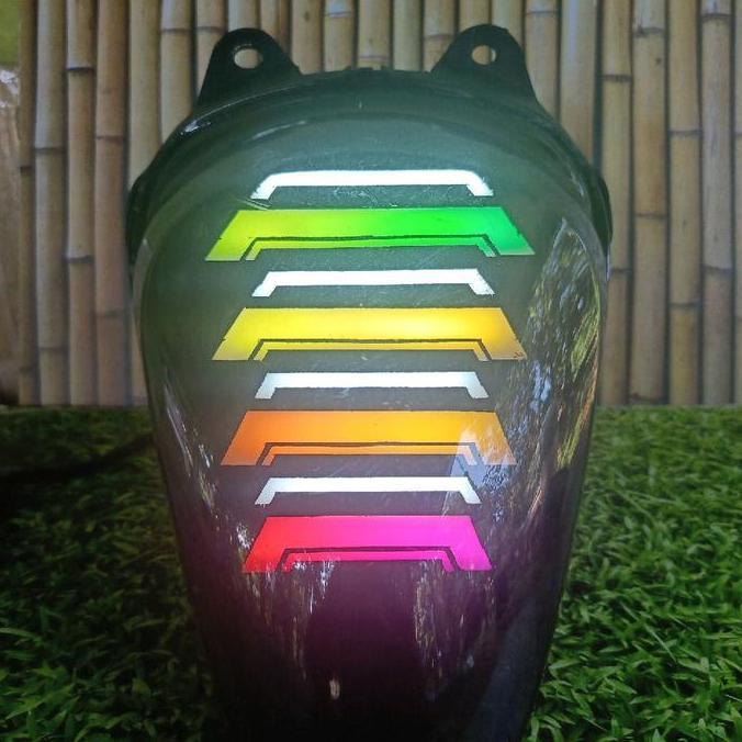 Lampu Stoplamp Lazy RGB Motor Scoopy Karbu