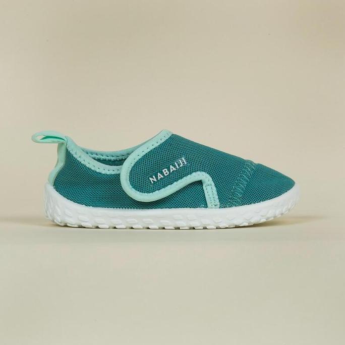DECATHLON NABAIJI Sepatu Pantai Balita Aquashoes - Hijau - 8802102