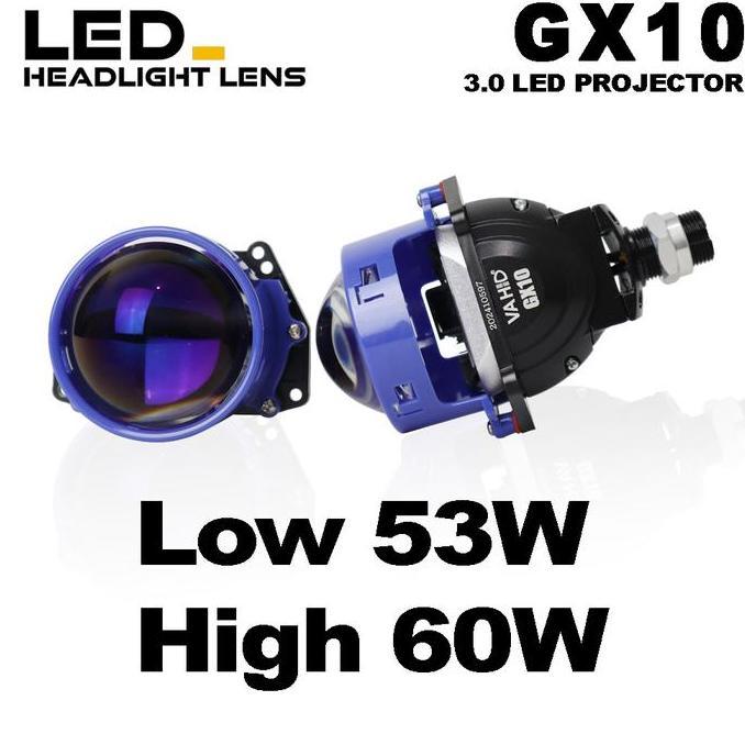 GX10 - 3.0 LED Projector Lens Headlht GX10 Vahid | Lampu Biled Projie 3 inch Vahid GX10 | GX10 Lampu