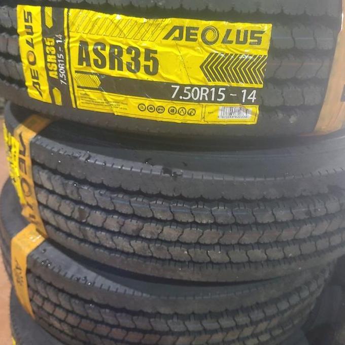 Terlaris Ban Truk Aeolus 750 R15 15 Asr35 Set Komplit Luar Dalam Marset.