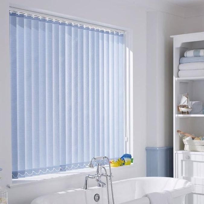 Tirai Vertical Blind L. 150 x T. 120 Gorden Kantor Rumah
