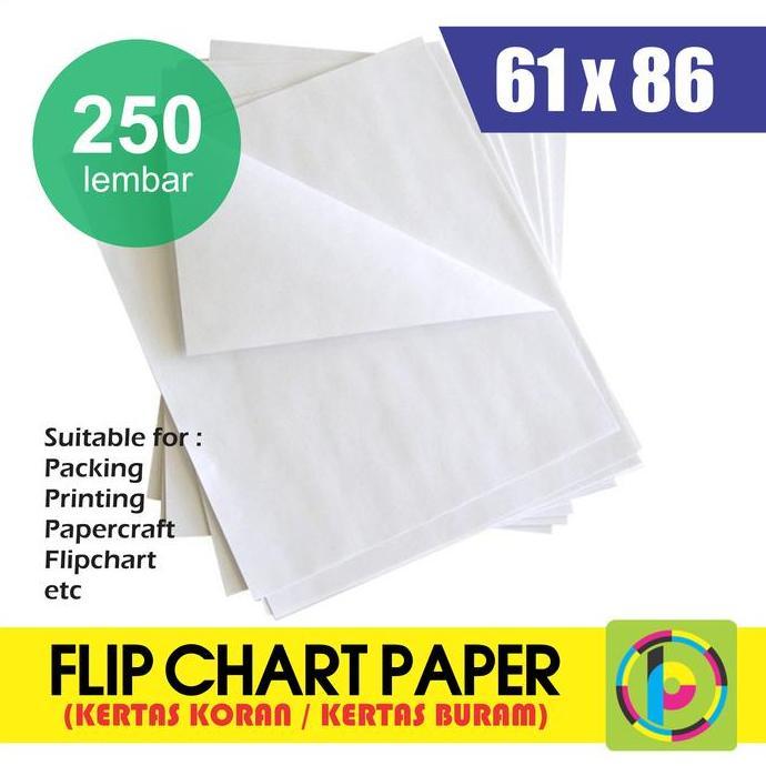 Newpic- Flip Chart Paper / Kertas Koran Uk. 61 X Cm