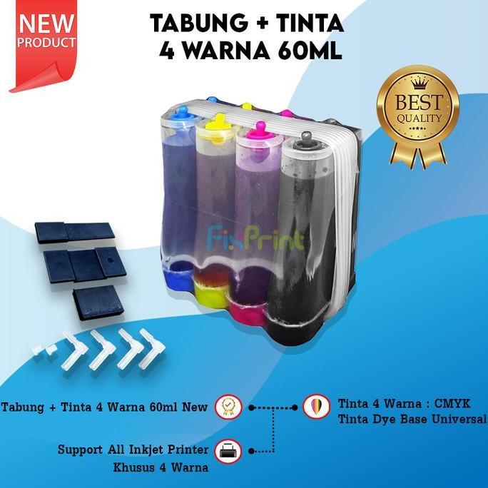 Impre- Tabung Tinta 80Ml 60Ml Ip2770 Mg2570S Mg2570 Mg2577S Tr4570 Tr4570S Fix Print Jakarta