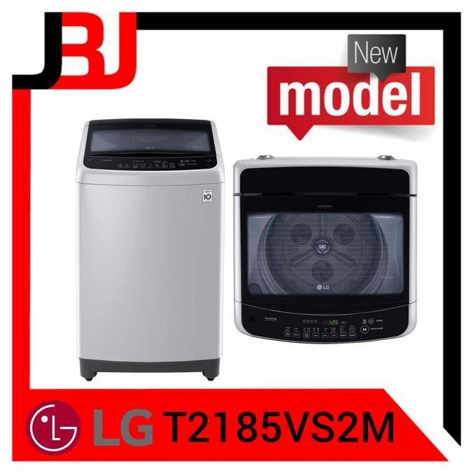 (Good) Mesin Cuci LG 1 tabung T2185VS2M Top Loading LG 8,5kg T2185VS2M T2185