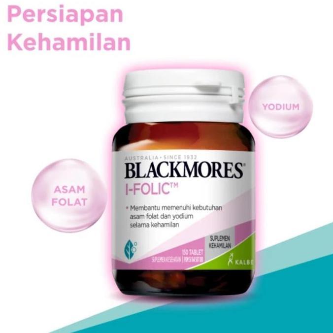 Kitman- Blackmores I Folic Isi 60 Tablet Paket Promil