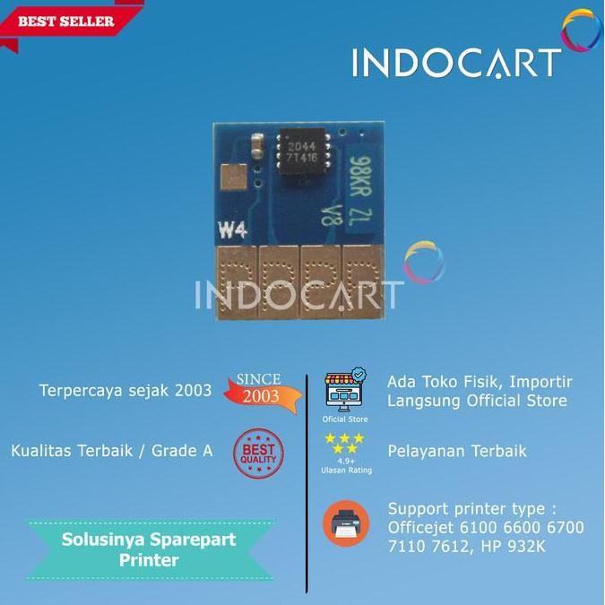 Impre- Auto Reset Chip Tinta 932 933 Xl 932Xl 933Xl