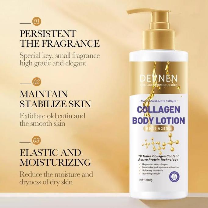 Care- Collagen Whitening Body Lotion Pemutih Badan Melembabkan Anti Aging Lotion Menghilangkan Kusam