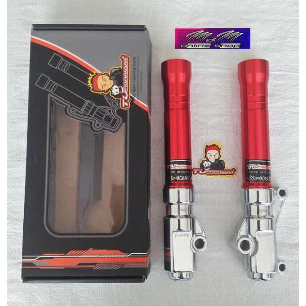 Tupaknam Tabung Shock Depan Kaki Chrome Beat Scoopy Vario