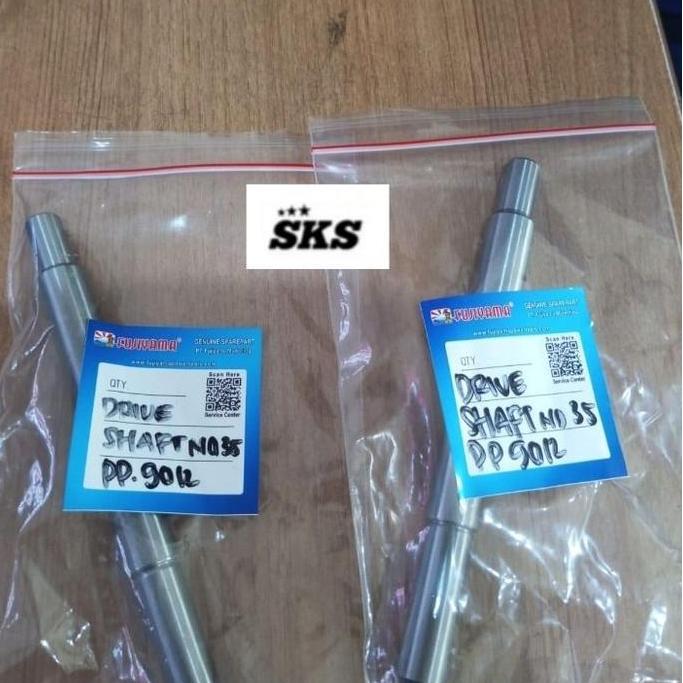 DRIFT SHAFT AS GEAR PP 9012 FUJIYAMA AS GEAR SERUT FUJIYAMA PP9012 PP 9012 ASLI