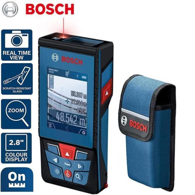 Meteran Laser Merah 100 meter Bosch GLM 100-25 C Outdoor & Indoor