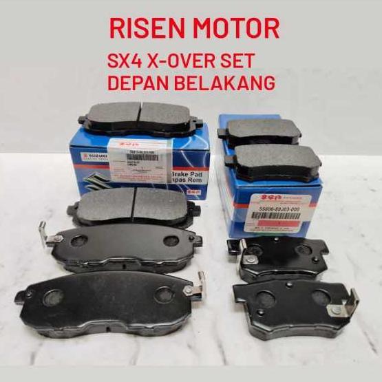 Brake Pad X-Over Kampas Rem Set Depan Belakang X-Over Sx4 X Over
