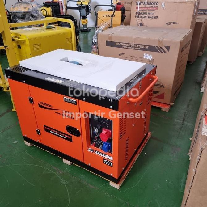 Genset Silent 10 Kva 3 Phase Solar
