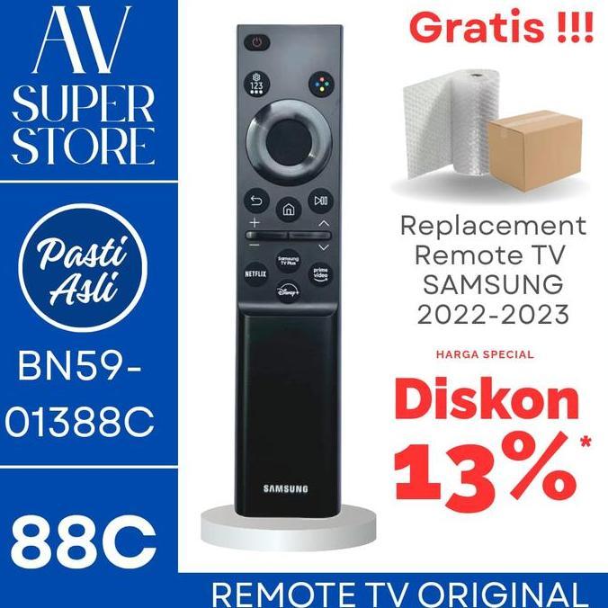 [Pasti Asli] Samsung Remote TV BN59-01388C 88C 2022-2026 85CU8000 75CU8000 65CU8000 55CU8000 50CU800