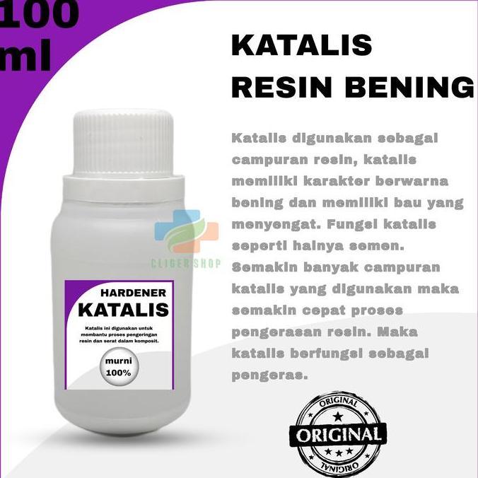 Kidfire- Katalis Untuk Resin Bening 100 Ml / Katalis Resin Bening / Katalis