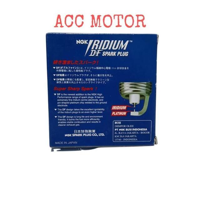 Busi NGK Laser Iridium DF6H-11B Datsun Go - Go+ - Cross - Panca