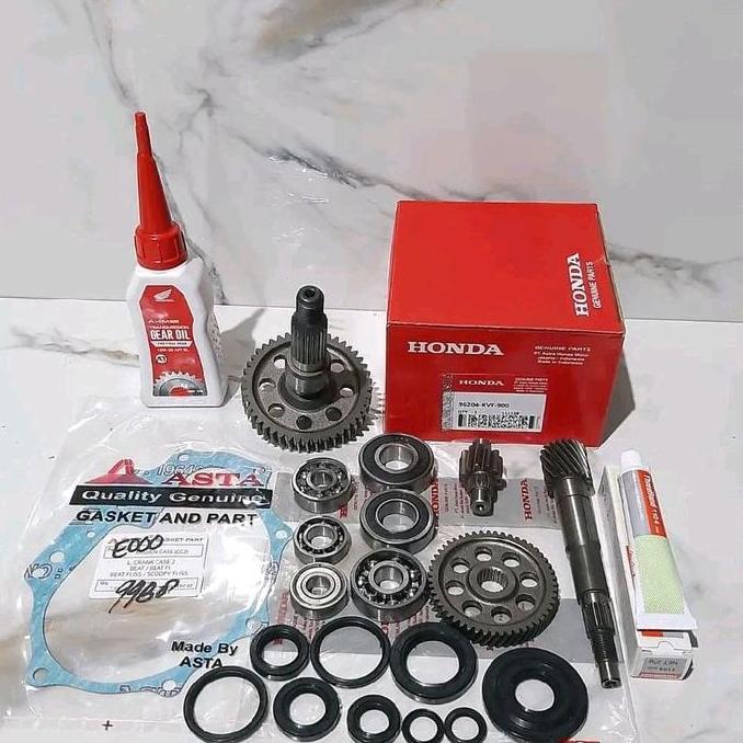 GEAR RASIO KOMPLIT BEAT KVY KARBU BEAT LAMA SPACY KARBU SCOOPY KARBU GI RASIO SET
