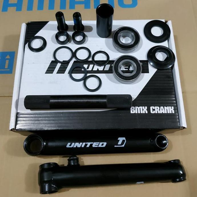 Crank Sepeda Bmx Bb Mid United Cromoly