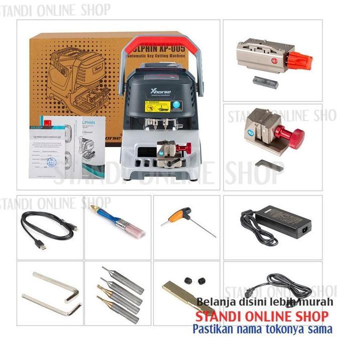 Xhorse Dolphin XP005 Key Cutting Machine Mesin Duplikat Kunci Otomatis