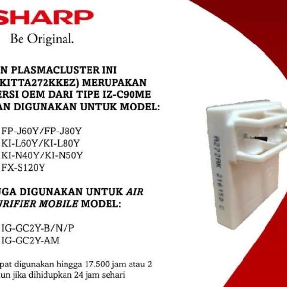 Plasmacluster Ion Generating unit tipeCKITTA272AKKZ/IZ-C90ME