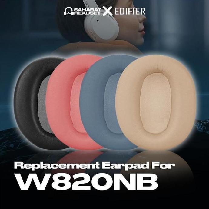 Earpad Cushion Earcup Edifier W820NB W820 W 820NB 820 NB Bantalan Busa Foam Pad Diskon