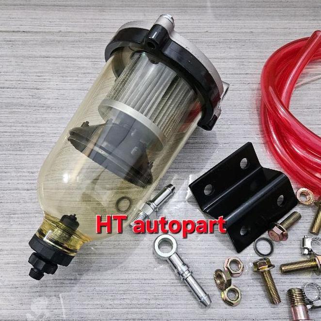 Separator Assy Strainer Fuel Filter Solar Hino Lohan Fuso Ganjo Universal